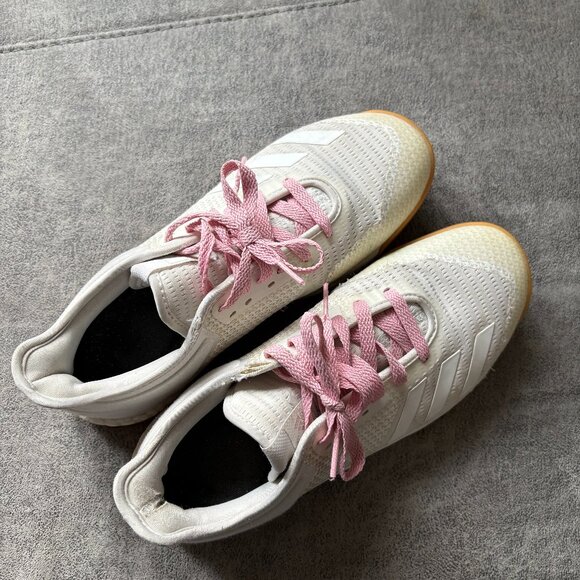 Adidas Crazyflight X Indoor Volleyball Shoes with Pink Laces - Picture 1 of 5